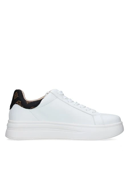 SNEAKERS BASSE FLPWINFAL12 DONNA BIANCO MARRONE