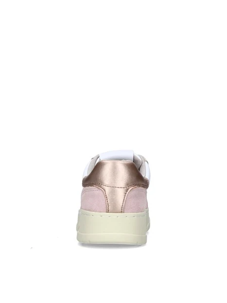 SNEAKERS BASSE ME03 DONNA BIANCO ROSA