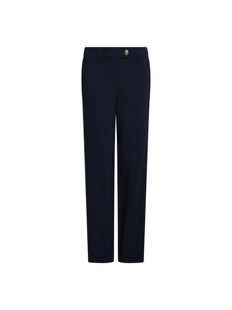 PANTALONI CHINO CON ALAMARI DONNA BLU