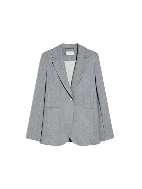 GIACCA BLAZER SFIANCATA DONNA GRIGIO