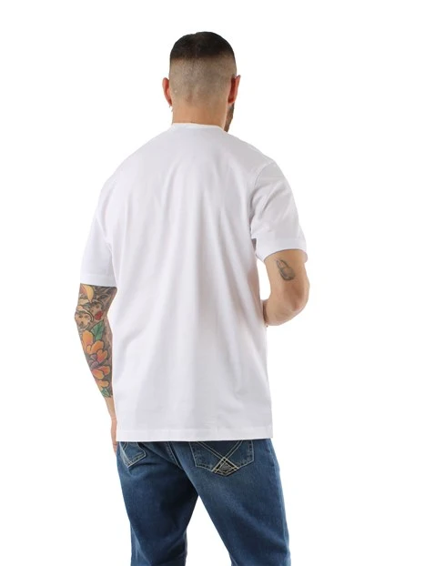 T-SHIRT MANICA CORTA BASICA UOMO BIANCO