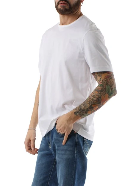 T-SHIRT MANICA CORTA BASICA UOMO BIANCO