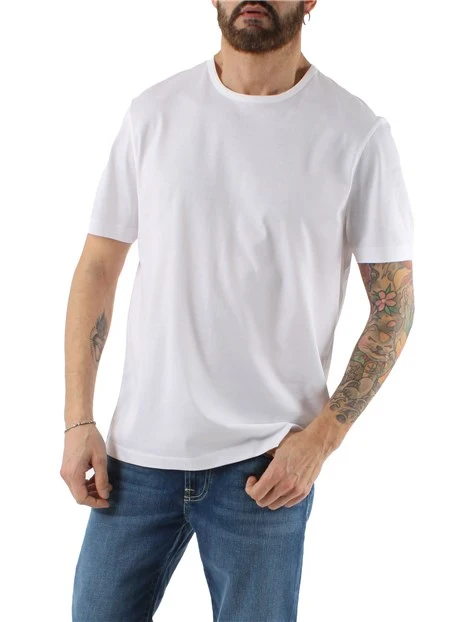 T-SHIRT MANICA CORTA BASICA UOMO BIANCO