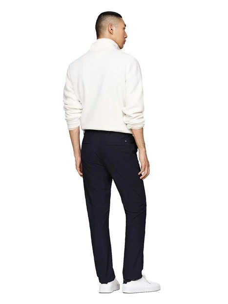 PANTALONI CHINO TH FLEX UOMO BLU