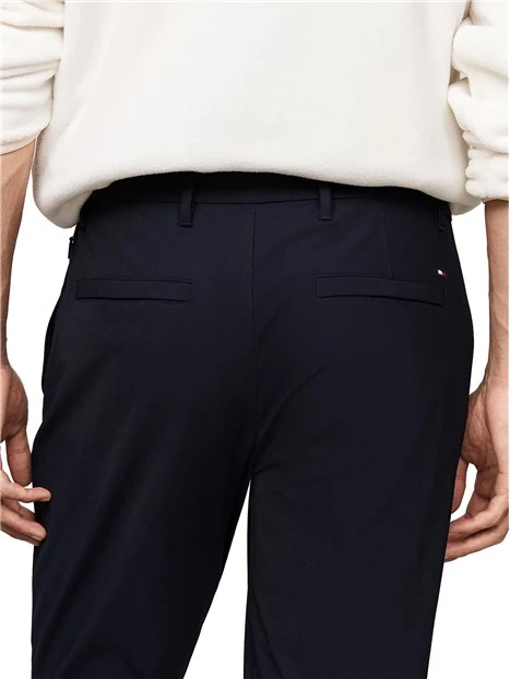 PANTALONI CHINO TH FLEX UOMO BLU