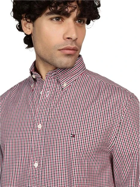 CAMICIA A QUADRETTI VICKY UOMO ROSSO