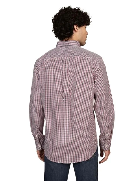 CAMICIA A QUADRETTI VICKY UOMO ROSSO