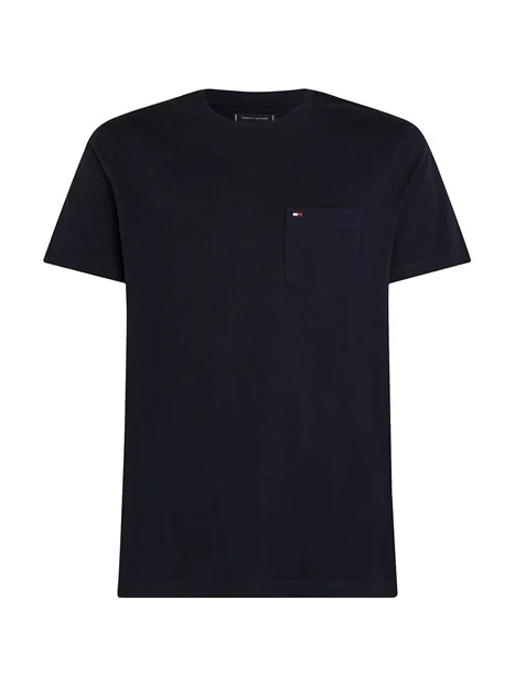 T-SHIRT MANICA CORTA CON TASCHINO UOMO BLU NAVY