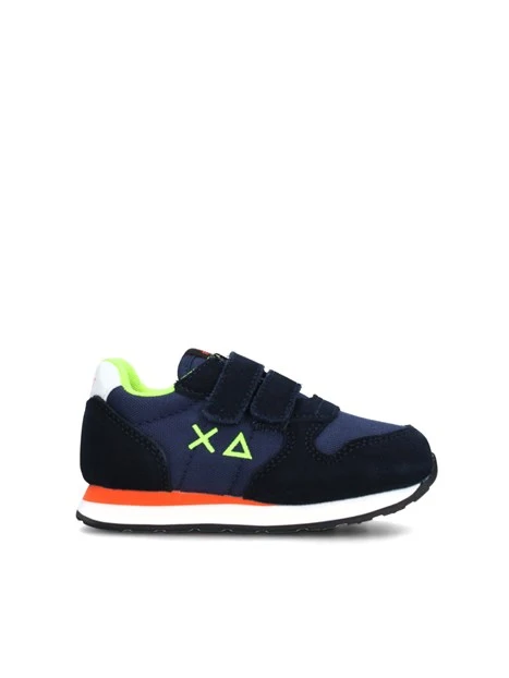 SNEAKERS BASSE Z44302F TOM FLUO BAMBINO BLU