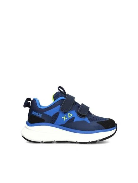 SNEAKERS BASSE Z44341B JUPITER BAMBINO BLU