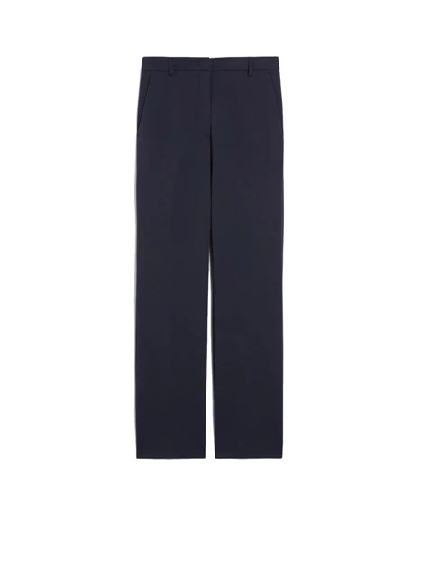 PANTALONI CROPPED IN JERSEY PUNTO MILANO DONNA BLU