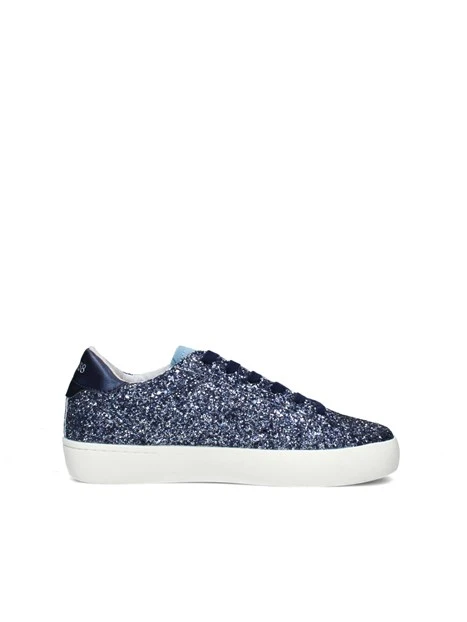 SNEAKERS BASSE Z44422T KATY GLITTER BAMBINA BLU