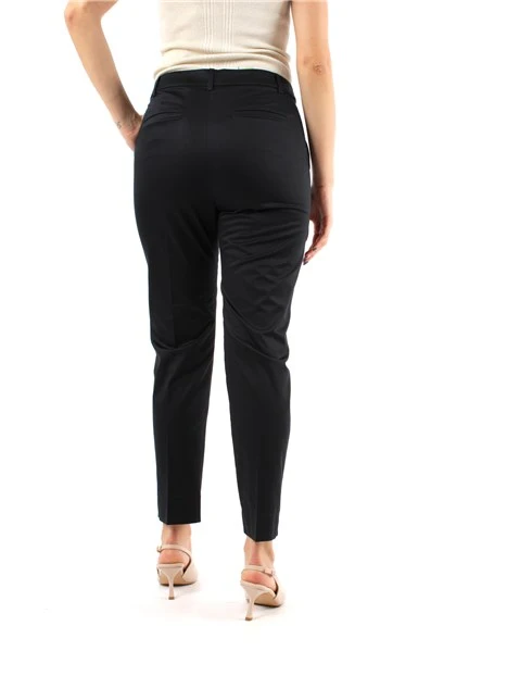 PANTALONI CHINO SLIM DONNA NERO