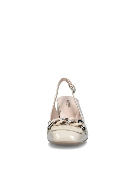 SLINGBACK E409490D CON CATENA DONNA AVORIO