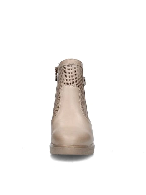 STIVALETTI TACCO ALTO E512670D DONNA BEIGE