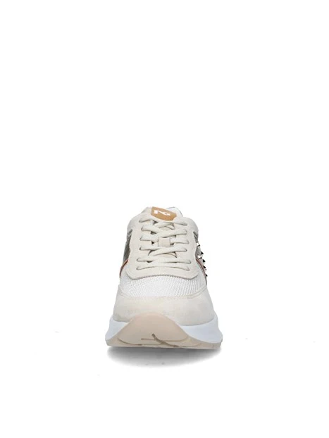 SNEAKERS PLATFORM E512863D DONNA BEIGE