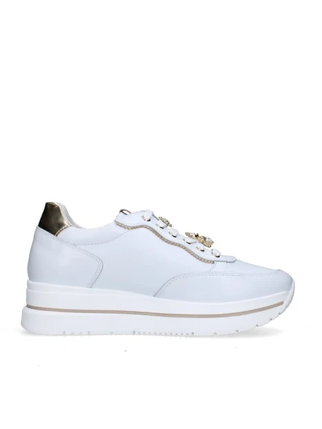 SNEAKERS PLATFORM E512908D DONNA BIANCO