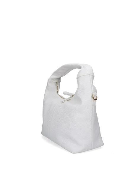 BORSA A SPALLA STEM RE VBS8P108 DONNA BIANCO