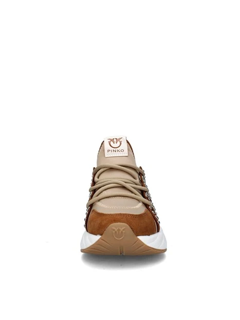 SNEAKERS PLATFORM ARIEL DONNA BEIGE