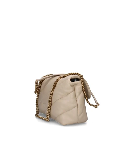 BORSA A SPALLA LOVE PUFF CLASSIC DONNA BEIGE