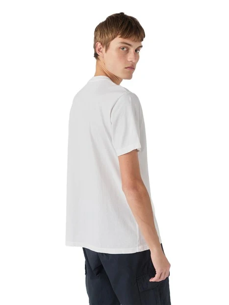 T-SHIRT MANICA CORTA CON STAMPA NEGRONI UOMO BIANCO