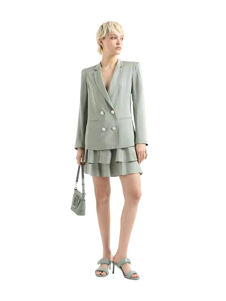 GIACCA BLAZER DOPPIOPETTO DONNA VERDE CHIARO