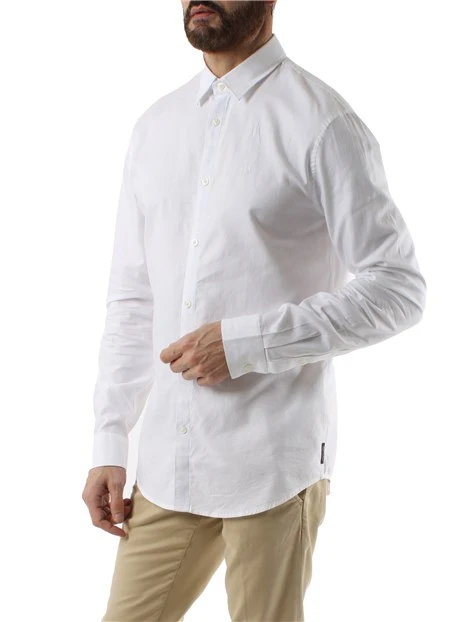 CAMICIA OXFORD SLIM UOMO BIANCO