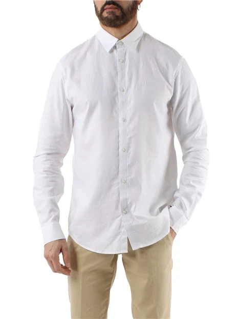 CAMICIA OXFORD SLIM UOMO BIANCO