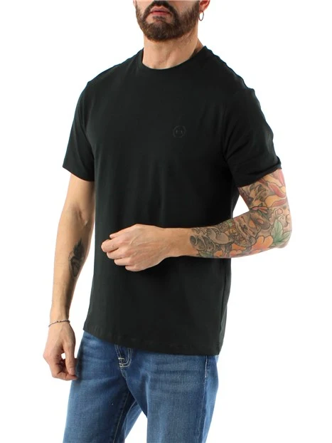 T-SHIRT MANICA CORTA IN JERSEY UOMO NERO