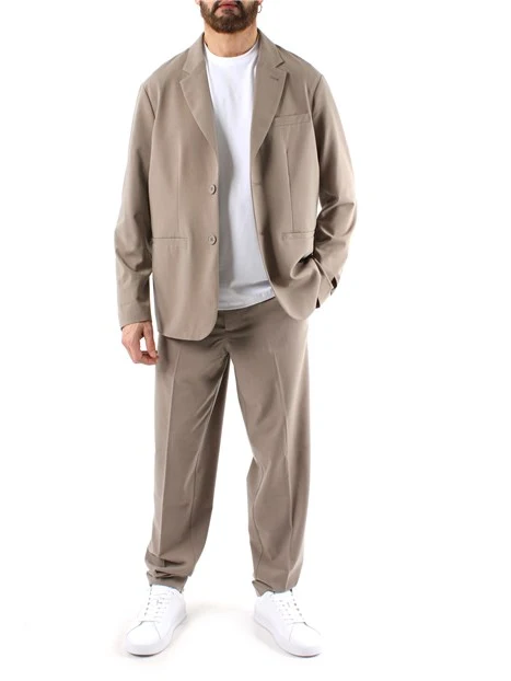 GIACCA BLAZER MONOPETTO UOMO BEIGE