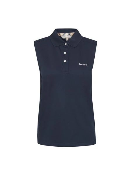 POLO SENZA MANICHE BOWFORD DONNA BLU