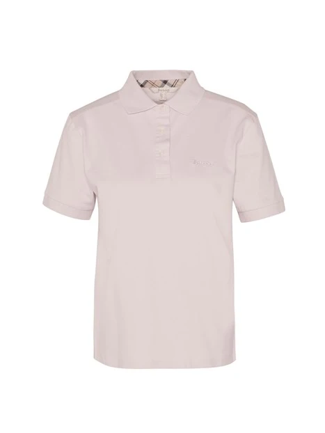 POLO MANICA CORTA BOWFORD CON LOGO DONNA ROSA