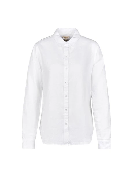 CAMICIA MARINE IN LINO DONNA BIANCO