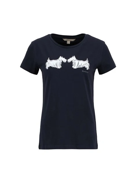 T-SHIRT MANICA CORTA HIGHLANDS DONNA BLU