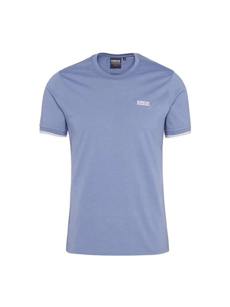 T-SHIRT PHILIP TIPPED UOMO BLU