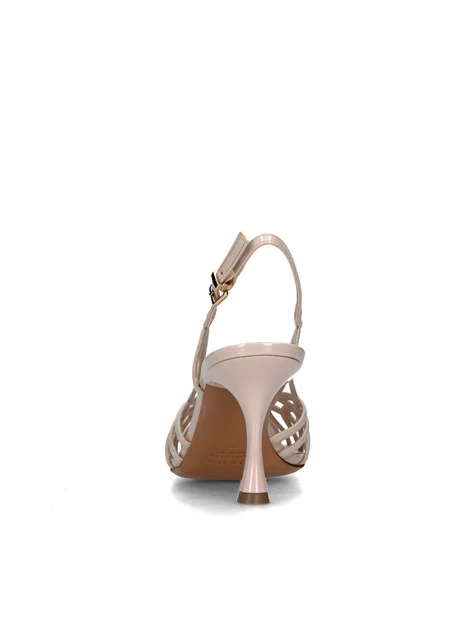 SANDALI TACCO ALTO 5358 DONNA BEIGE