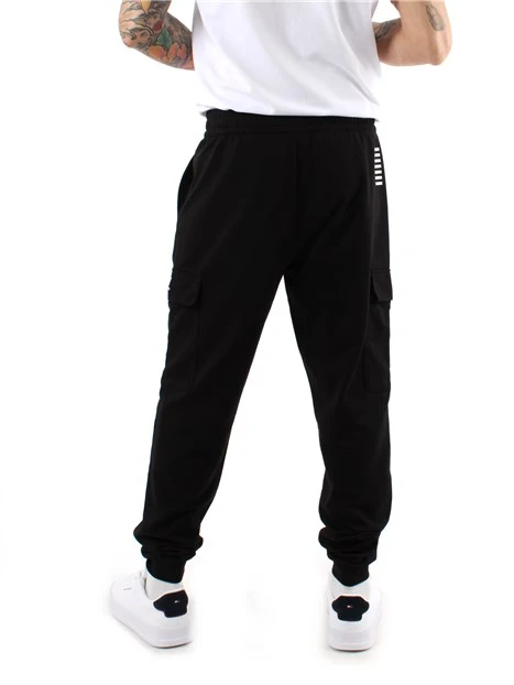 PANTALONI JOGGERS CARGO CORE IDENTITY UOMO NERO