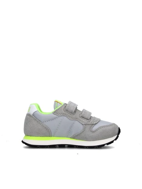 SNEAKERS BASSE Z35302B TOM FLUO BAMBINO GRIGIO