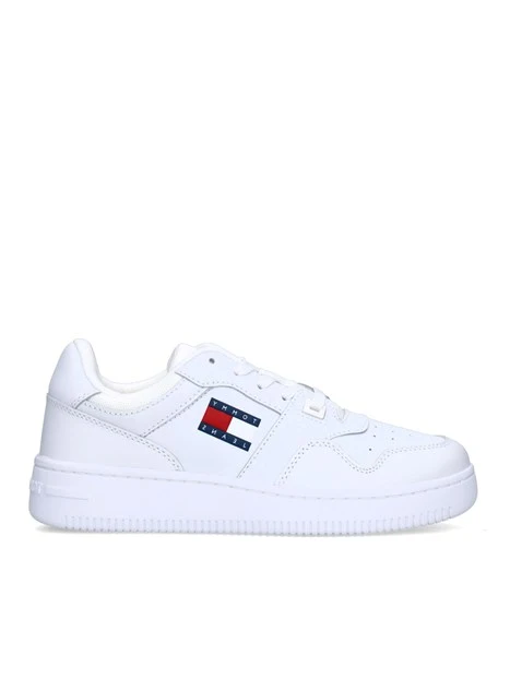 SNEAKERS BASSE TJW RETRO BASKET DONNA BIANCO