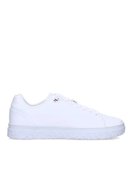 SNEAKERS BASSE COURT THICK CUPSOLE UOMO BIANCO