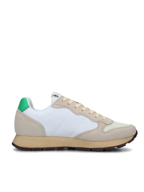 SNEAKERS BASSE Z35105 TOM VINTAGE UOMO BIANCO VERDE