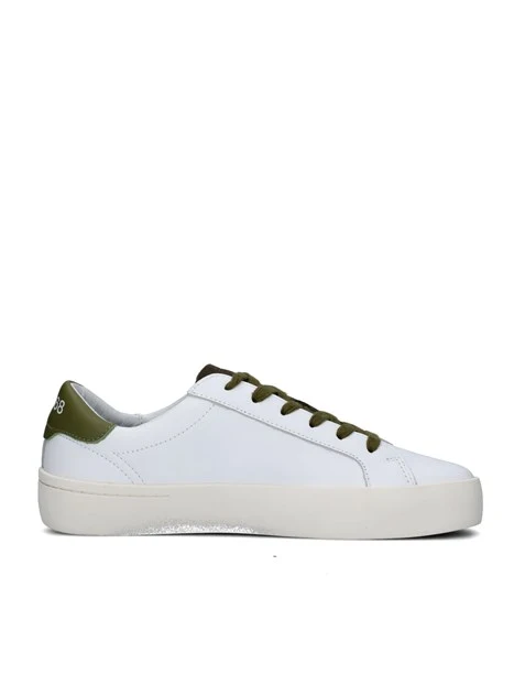 SNEAKERS BASSE Z35140 STREET UOMO BIANCO VERDE MILITARE