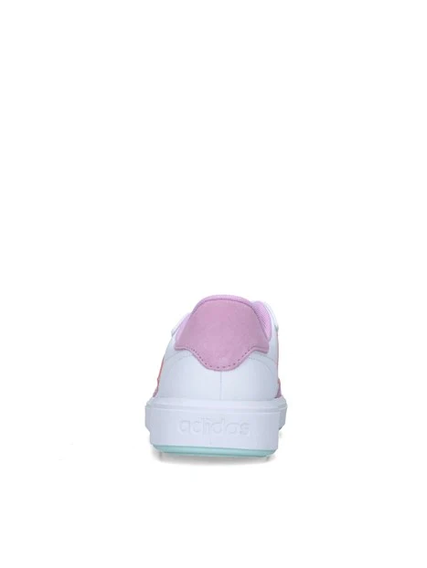 SNEAKERS BASSE COURTBLOCK DONNA BIANCO ROSA