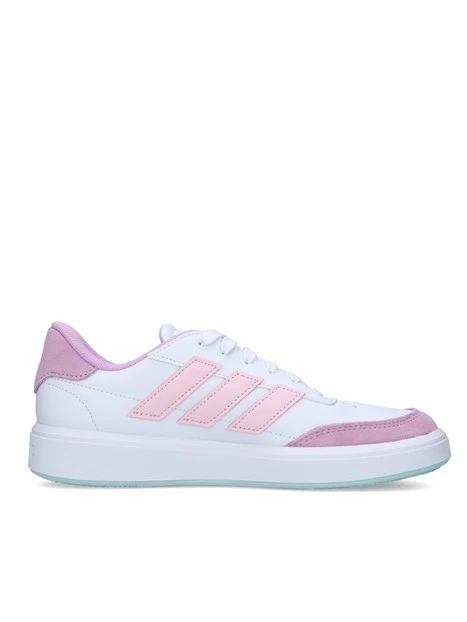 SNEAKERS BASSE COURTBLOCK DONNA BIANCO ROSA