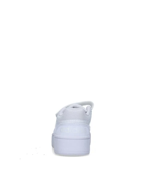 SNEAKERS BASSE IH7899 HOOPS 3.0 UNISEX BAMBINO BIANCO