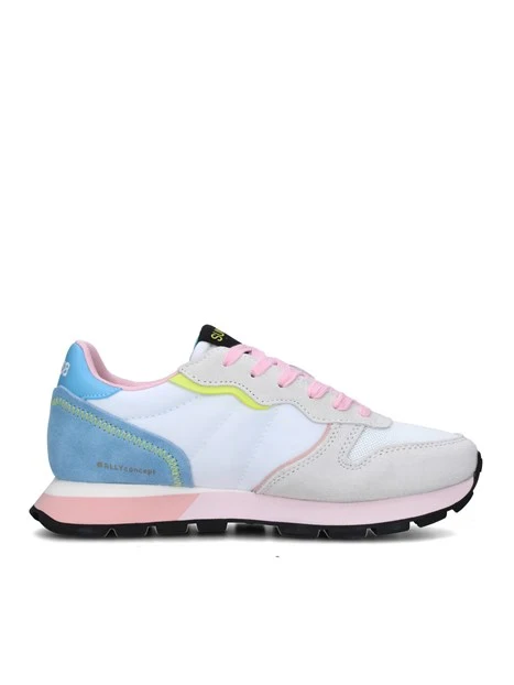 SNEAKERS BASSE Z35204 ALLY COLOR EXPLOSION DONNA BIANCO