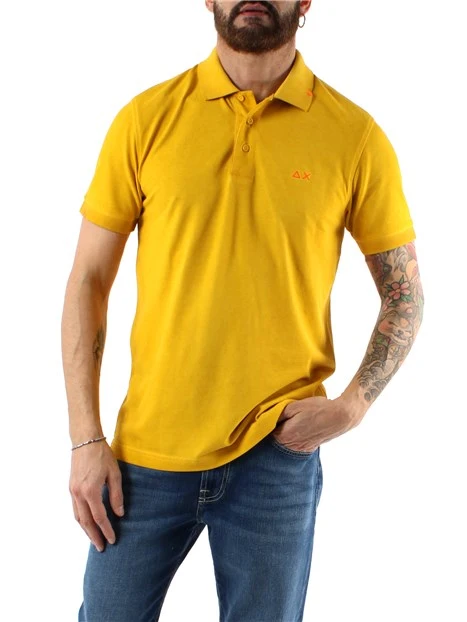 POLO MANICA CORTA SPECIAL DYED BEACH UOMO GIALLO