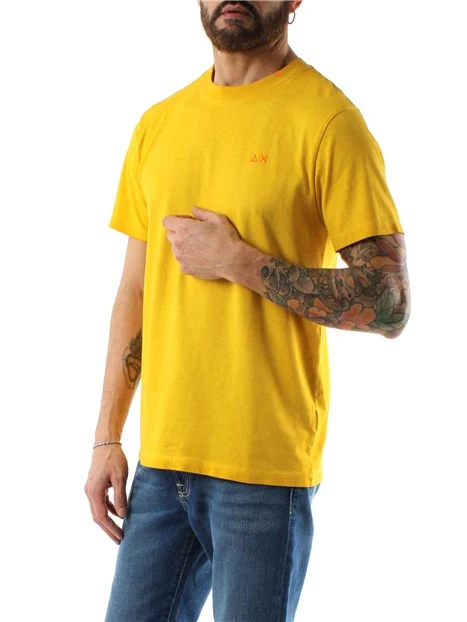 T-SHIRT MANICA CORTA SPECIAL DYED BEACH UOMO GIALLO