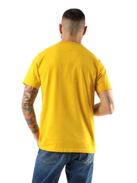 T-SHIRT MANICA CORTA SPECIAL DYED BEACH UOMO GIALLO