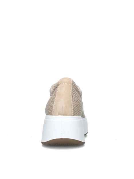 SNEAKERS PLATFORM 7657411 DONNA BEIGE